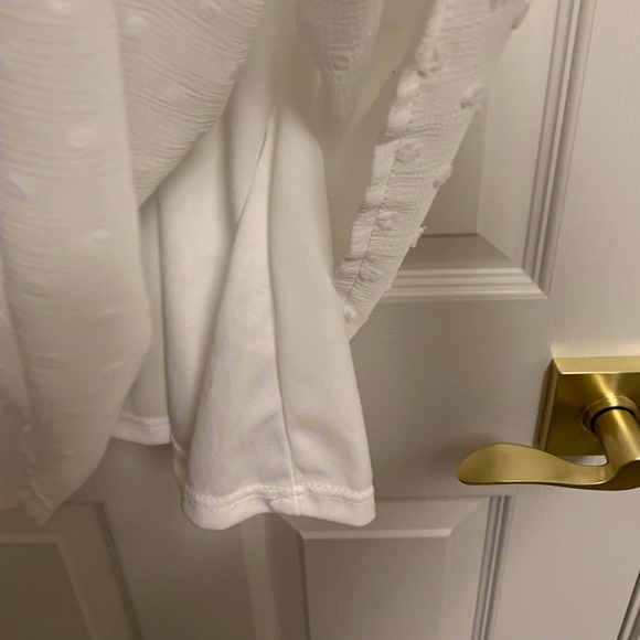 Altar’d State Dotted Swiss White Dress - medium - Picture 7 of 8